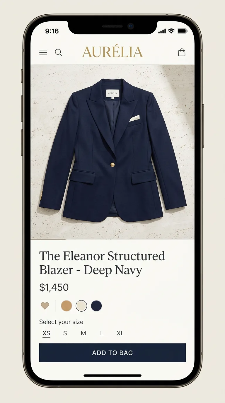 Luxury Wear Mobile App